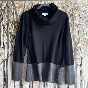 Calvin Klein Women’s Long Sleeve Turtleneck Sz Large
